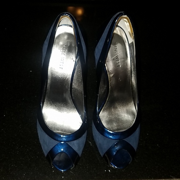 Nine West Open Toe High Heels - Picture 2 of 3